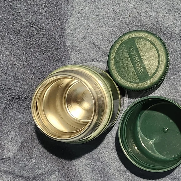 Stanley Dark Green and Silver Flask - Picture 6 of 6